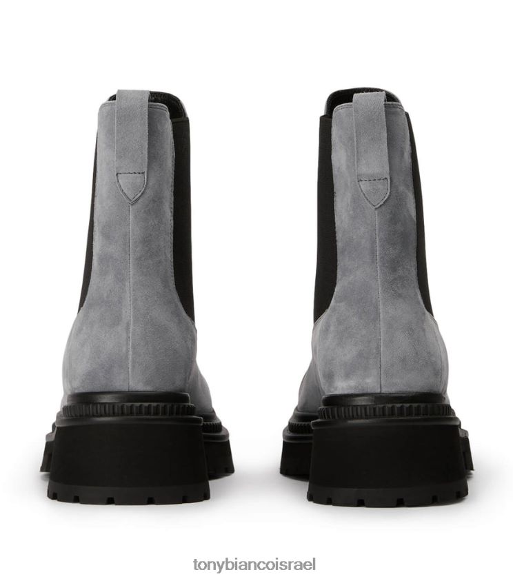 מגפונים | נשים זמש אפור פלדה Tony Bianco מגפונים הוריקן 8BNR8T512